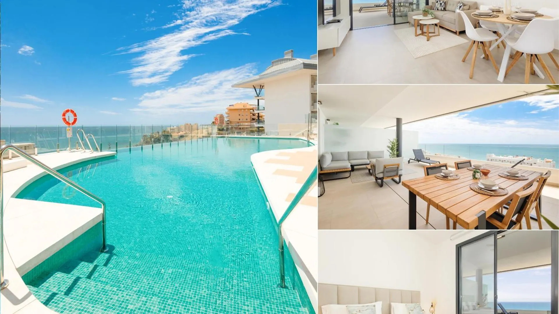 Modern Apartment, With Large Terrace And Panoramic Sea Views, In Fuengirola Malaga